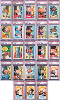 1960 Topps High Grade Complete Set (572) – Including 23 PSA-Graded Star Cards!